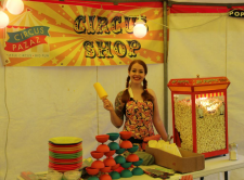 our little circus shop & PTA organise tickets & refreshments