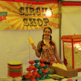 our little circus shop & PTA organise tickets & refreshments